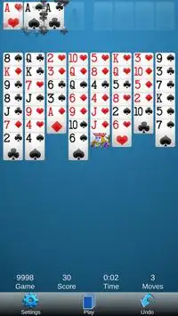 FreeCell  Solitaire Screen Shot 6