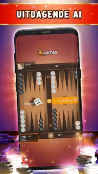 VIP Backgammon Online - gratis spelen Screen Shot 5