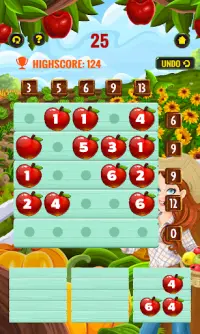 Magic garden : Number puzzle game : Free Screen Shot 2