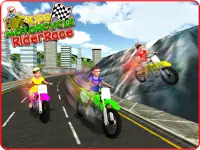 Kids MotorBike Rider Race 3D Screen Shot 7