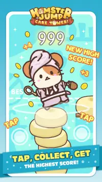 Hamster Jump: Cake Tower! Screen Shot 2