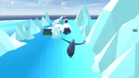 Subway Penguin Ice Surfer 2021  : Free Runner Screen Shot 7