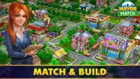 Mayor Match building & match-3 Screen Shot 0
