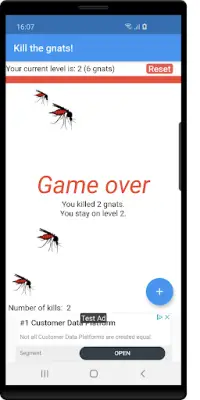 Kill the gnats! Screen Shot 1