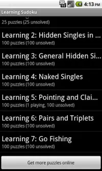 Imparare Sudoku (Learn Sudoku) Screen Shot 3