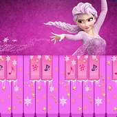 Pink Piano Tiles Frozen - Ice Queen Magic Tiles