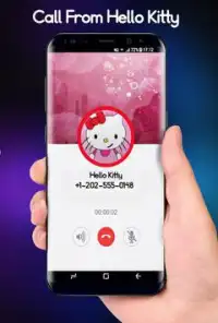 Hello Kitty Call Simulator Screen Shot 1