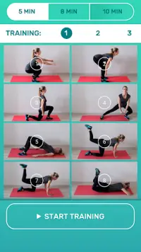 Home Workout - Video Lessons ⏱ Screen Shot 0
