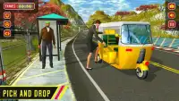 トゥクトゥク 人力車 ゲーム インド オート ドライバ 2018年 Screen Shot 5