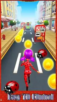 Subway Lady Bug Cat Noir Rush New Screen Shot 0