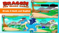 3rd Grade Dragon Kids Games Screen Shot 1