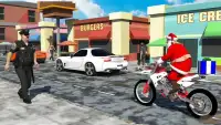 Natal Santa: BMX Moto Gift Delivery 2018 Screen Shot 0