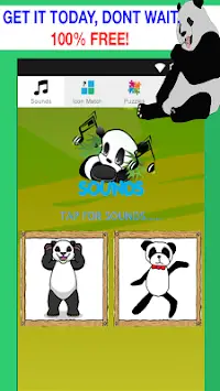 panda games for kids free Screen Shot 3