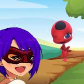 Marvelous Running ladybug Kim