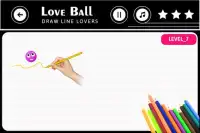 Love Balls Draw Lines Screen Shot 6