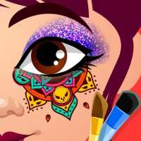 Eye Art & Paint Color - Arte e design com estêncil
