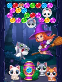 Witch Butterfly Bubble Screen Shot 2