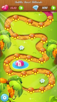 Bubble Burst Billiards Screen Shot 1