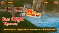 Wood Cargo Truck Transport 2018 Screen Shot 6
