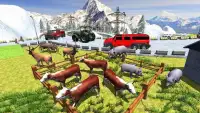 Animal Safari 6X6 Transport Truck Driving Screen Shot 2