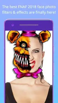 Scary Faces – Make FNAF Photo Montage Screen Shot 2