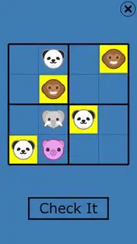 Animal Sudoku Touch Screen Shot 0