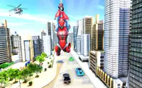 Amazing Spider Iron Hero - Crime City Simulator Screen Shot 10