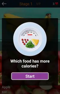 Calorie quiz: Food and drink Screen Shot 1