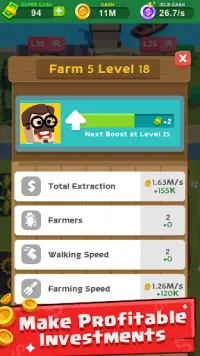 Idle Farming - Farm tycoon Simulator Games Screen Shot 3