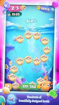 Fish Ocean Match 3 Games Free Screen Shot 1