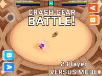 Crash Gear - Car Fighting 1-2 player Versus game Screen Shot 2