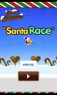 Santa Race(Santa Run) Screen Shot 0