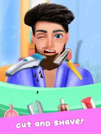 Kapper Salon Baard & Haar Spel Screen Shot 2