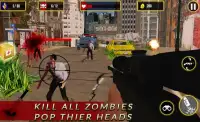 Zombie Sniper Contador tiro Screen Shot 1