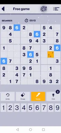 Sudoku | Free Classic Sudoku Games! Screen Shot 2