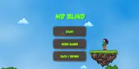 Zombie Games : Help Mr Blind to eat the brain Screen Shot 0
