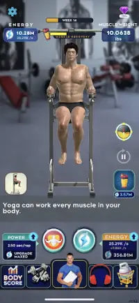 Idle Workout ! Screen Shot 1
