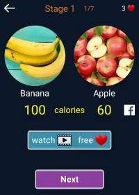 Calorie quiz: Food and drink Screen Shot 15