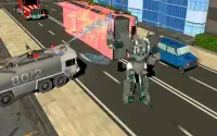 Real Robot Firefighter Truck: Robot Super Truck Screen Shot 10