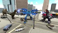 Transforming Dragon Robot VS Jurassic Dino World Screen Shot 5