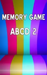 ABCD 2 - Memory Games Screen Shot 0