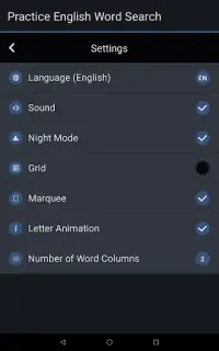 Practice English! Word Search Screen Shot 1