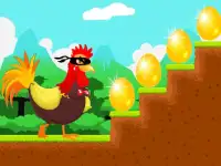 Angry Chicken Run Subway - Juego Gratis Screen Shot 12