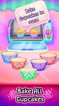 Cupcake Maker - Cooking Baking Kids Game Screen Shot 2