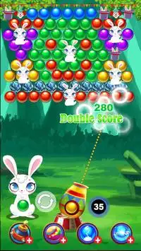 Bubble Bunny Shooter Screen Shot 2