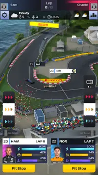 F1 Clash - Car Racing Manager Screen Shot 2