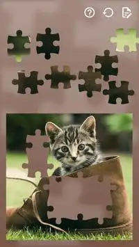 Jigsaw Puzzles Cats Screen Shot 4