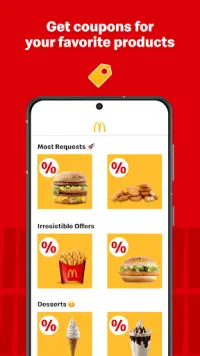 McDonald's Offers and Delivery Screen Shot 2
