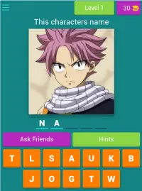 Fairy Tail Quiz Screen Shot 0