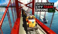 Impossible City Train Driving Sim Screen Shot 0